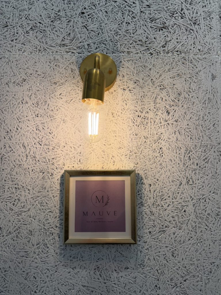 韓国肌管理専門店 MAUVE 店内